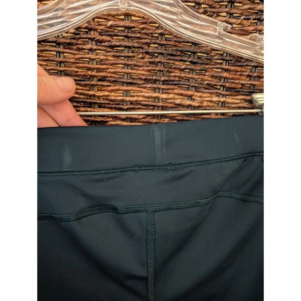 Nike Pro Hypercool Compression Leggings Small Teal Crop Pants 889651 Training